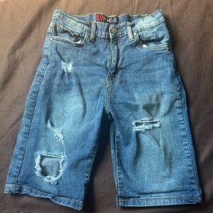 PANYC Classic Stretch Denim shorts - Distressed